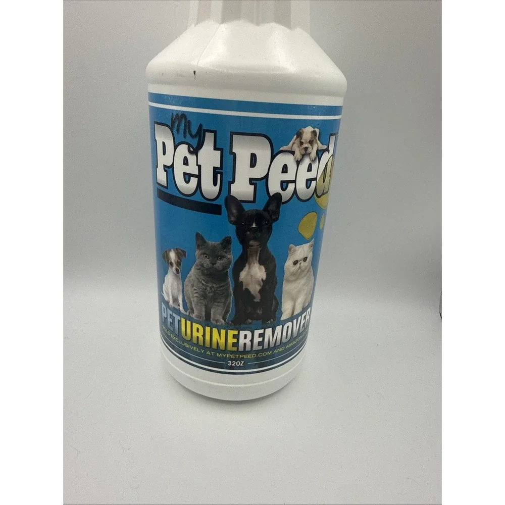 NEW My Pet Peed Pet Stain & Odor‎ Remover (32oz Spray Bottle) Urine Remover